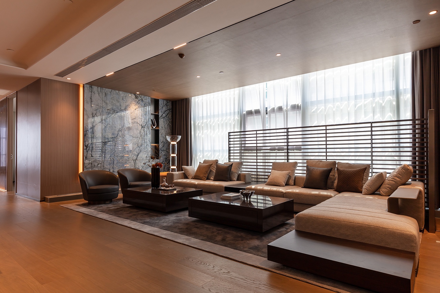 蓝天集团郑州龙湖金融岛办公空间丨中国郑州丨河南素颜软装设计有限公司-35