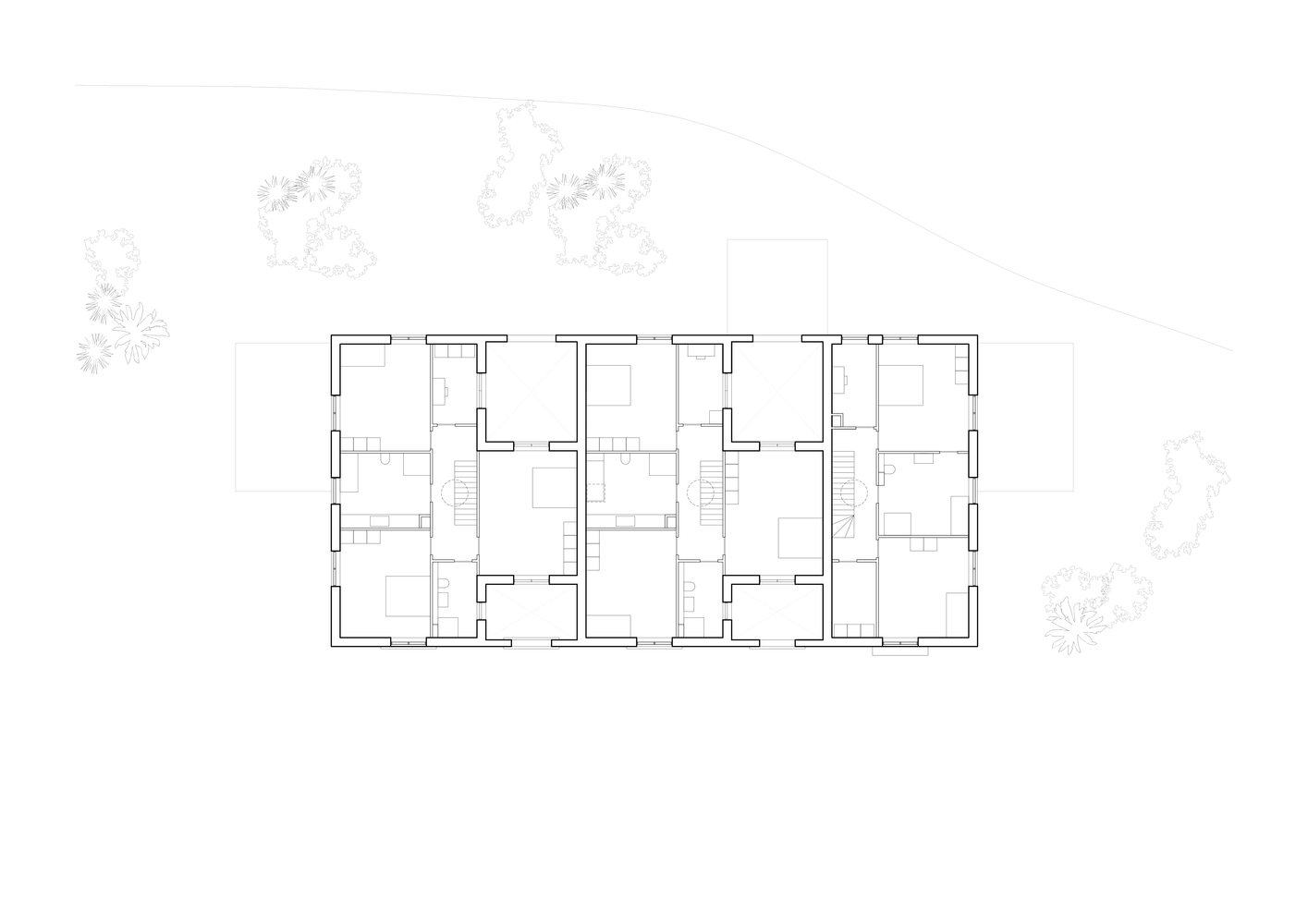 荷兰绿意公园中的 Klingelbeek 建筑群-59