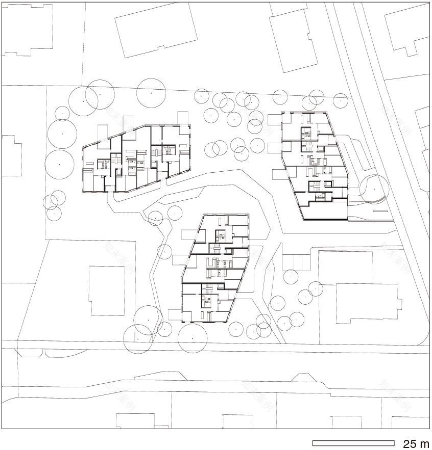 瑞士 Chilestieg 住宅区 | 钢铁与自然的和谐共生-7