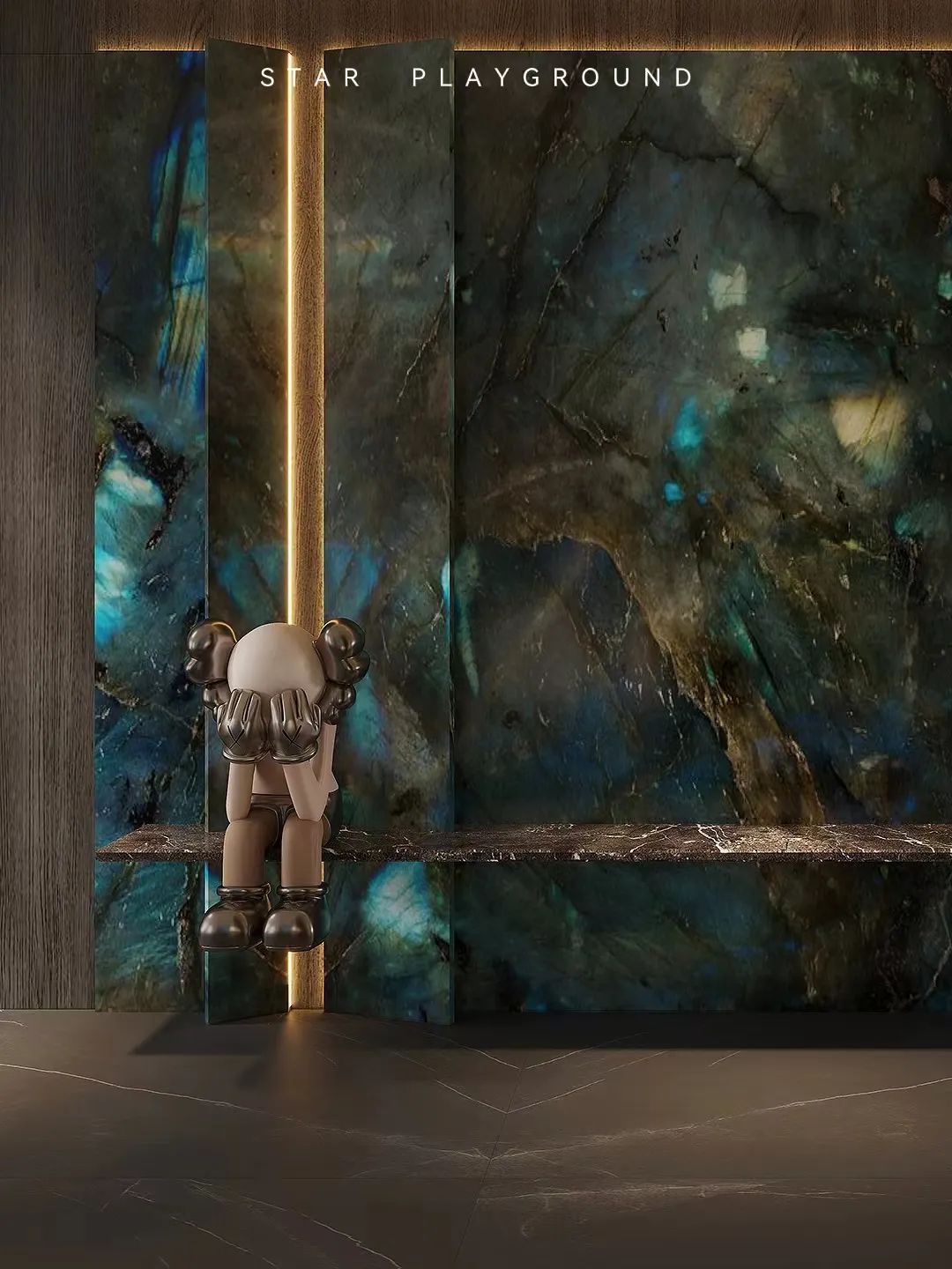 温州天麓私人住宅 · 星空游乐园般的现代轻奢空间丨中国温州丨朗石设计-4