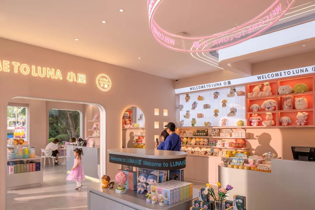 重庆欢乐谷 LUNA 小屋 · 甜酷风格商店设计丨中国重庆丨JD 集點设计工作室-55