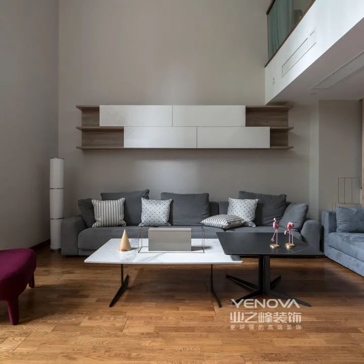 仁和春天国际花园现代风家居设计丨业之峰-10