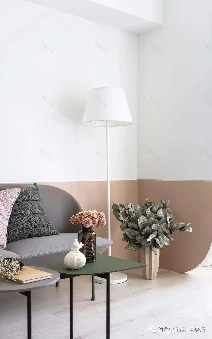 北欧风家居设计,色彩与甜蜜的梦幻之旅-48