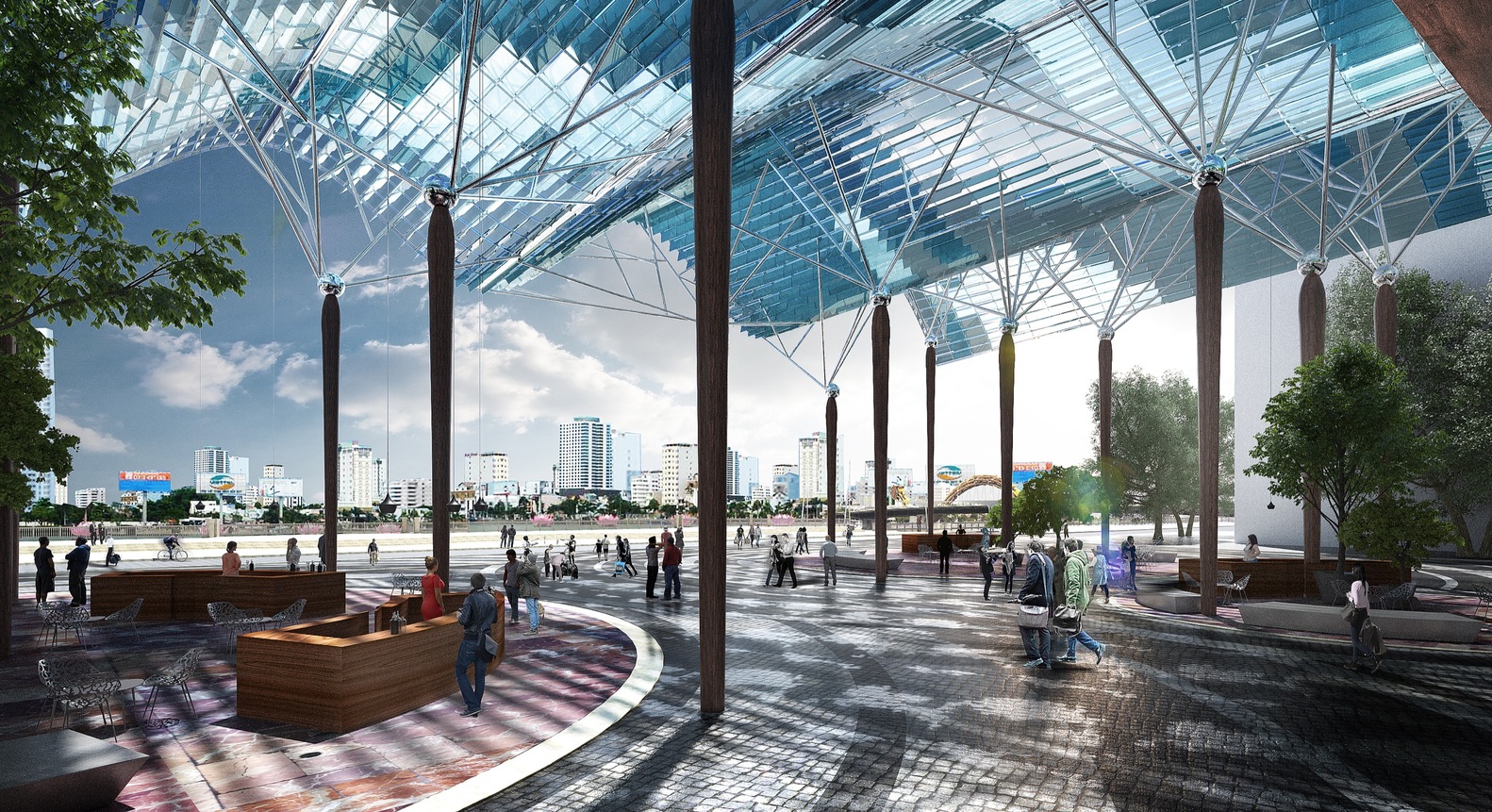 越南大南虎“莲花广场”设计-5