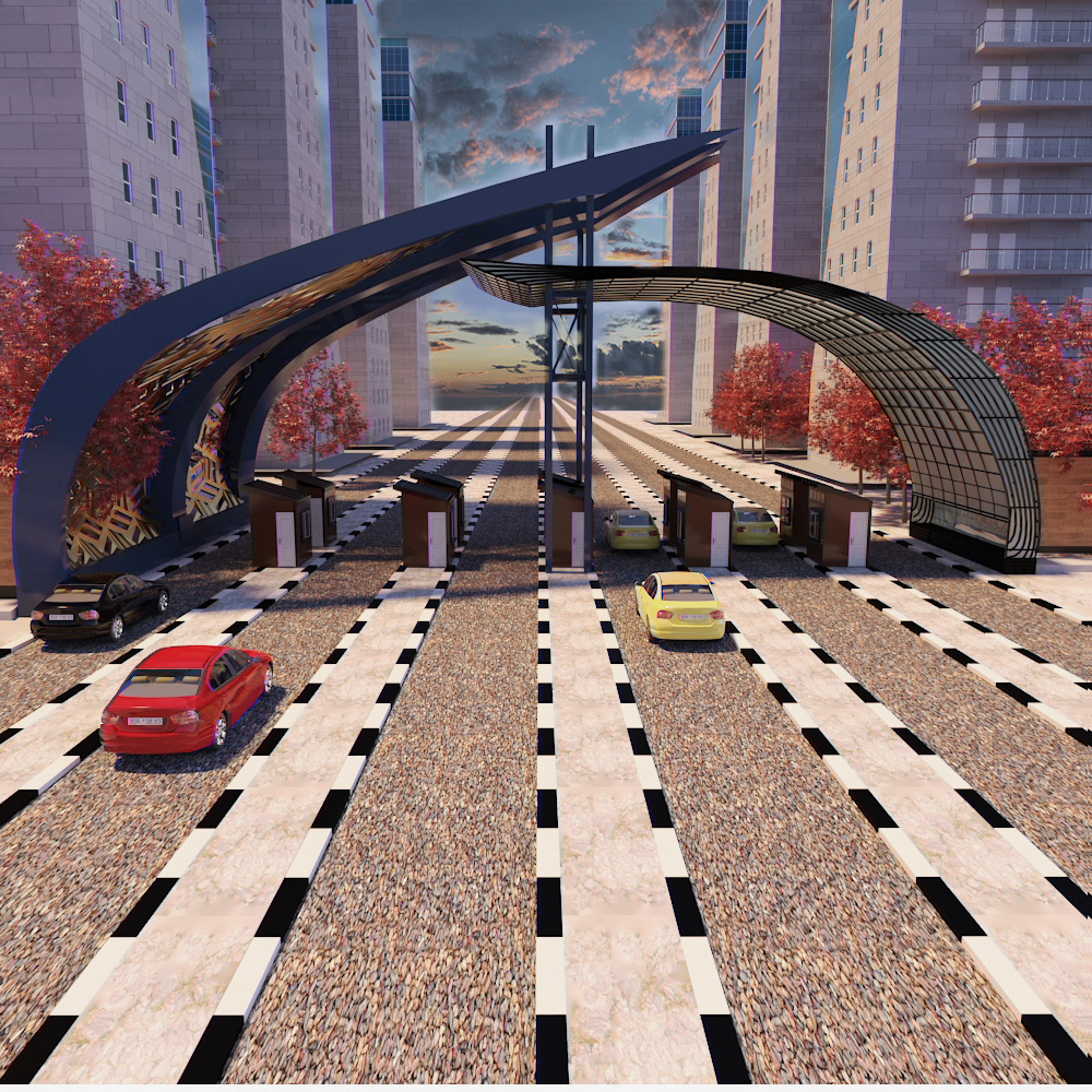 2021 年城市入口大门项目丨Yara Samir-4