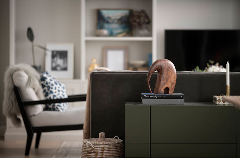 斯德哥尔摩优雅弧形窗公寓设计-11