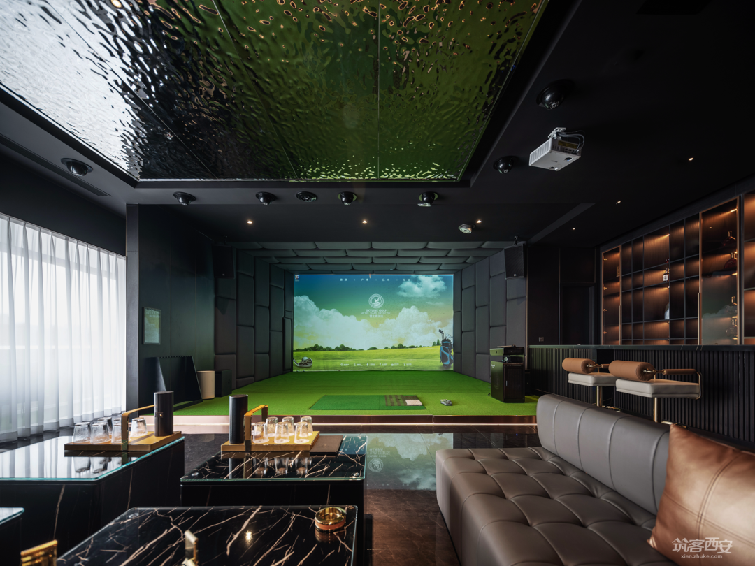 雲上室内高尔夫俱乐部丨中国西安丨西安图图建筑设计事务所-46