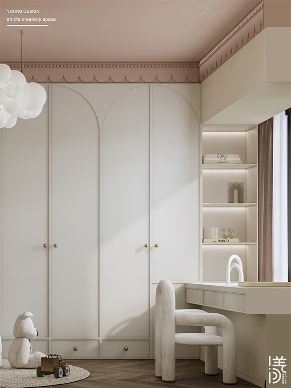 现代轻法式三代居丨深圳漾空间设计有限公司-78