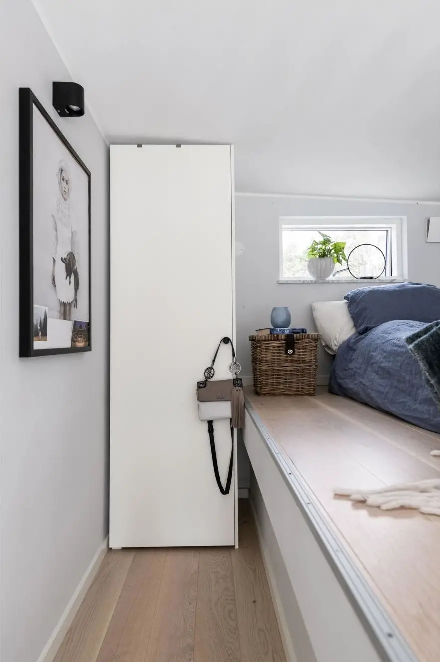 "21m²瑞典小木屋的巧妙设计"-12