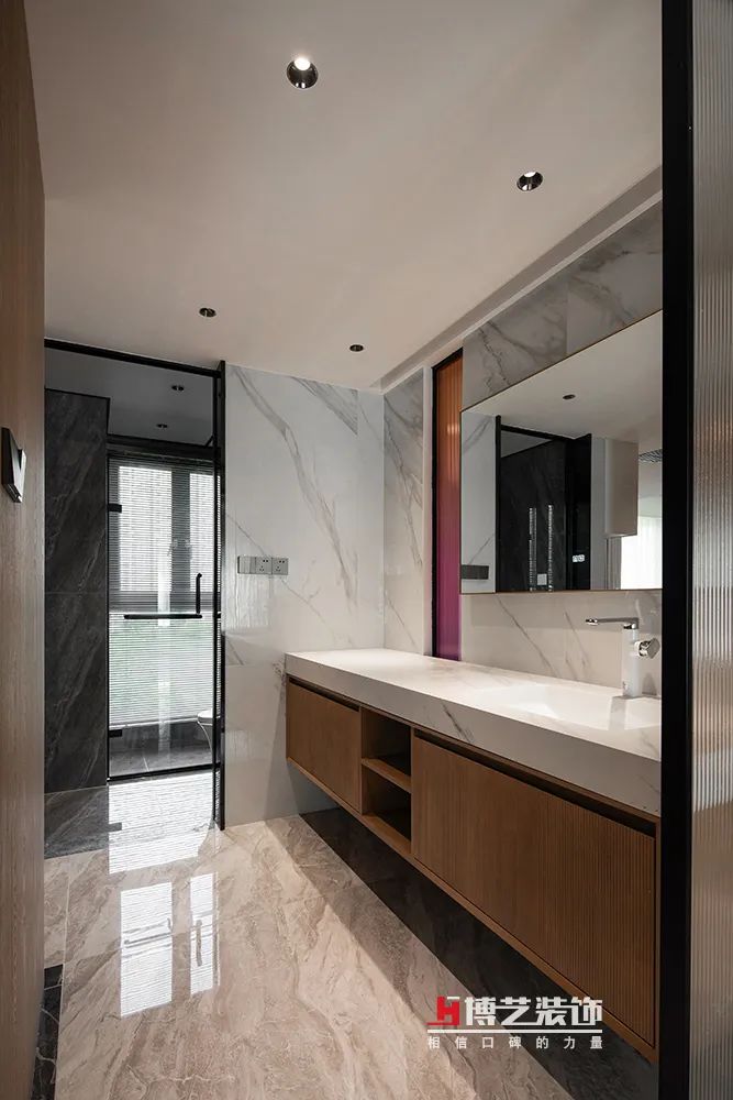 嘉禾金茂府现代简约风设计丨博艺装饰-33