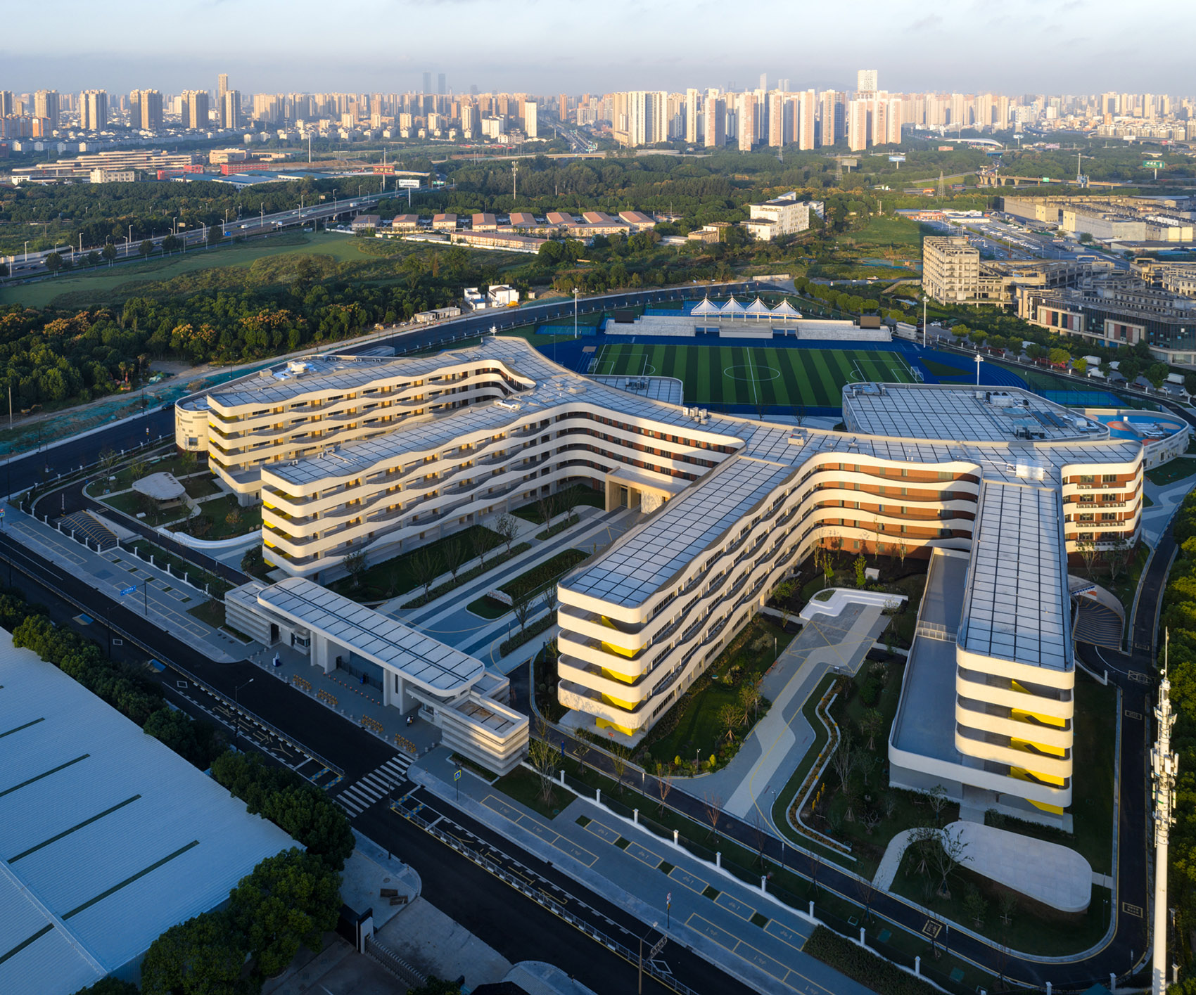 无锡市新吴区世新实验学校丨中国无锡丨米丈建筑-5