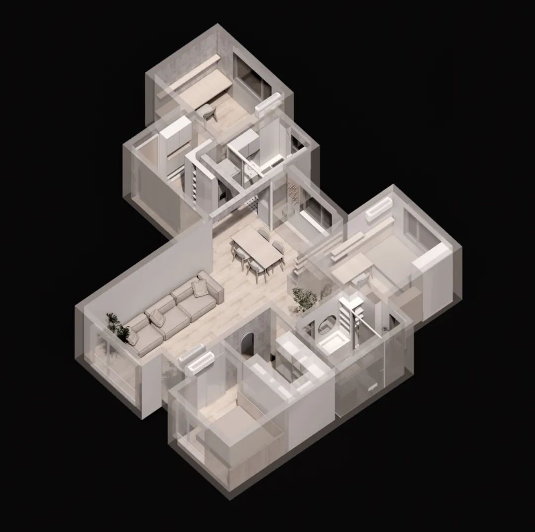 T 型宅 · 极简空间中的复杂生活丨中国河北丨M.S.A.A. I 不山建筑事务所-32