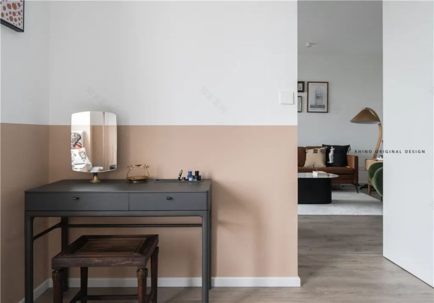 103㎡“斜切”户型,偷出 3 功能区!-73