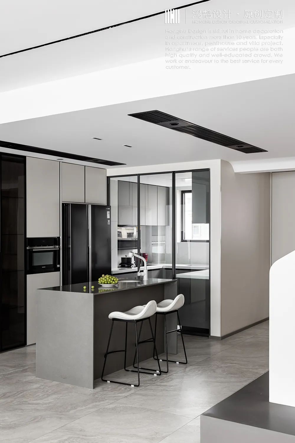 220㎡顶复里空间与自然，开放与融合的舒适表达。-22