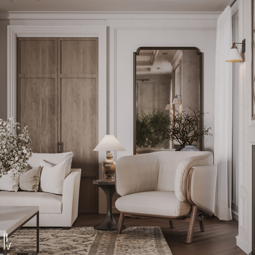 居住区域设计丨美国丨Black N White-23