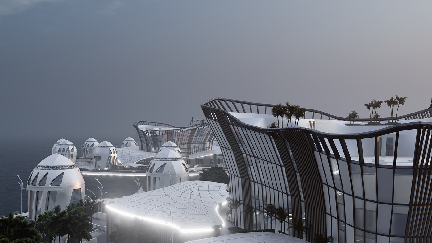 睡莲村 · 未来农村概念丨哈萨克斯坦丨SK.Y Architects-11