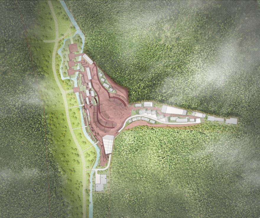 窑湖小镇飞鸟剧场丨中国无锡丨goa大象设计-25