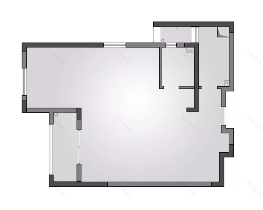 武汉「咫尺设计」打造清新温馨家居,释放空间交流互动-11