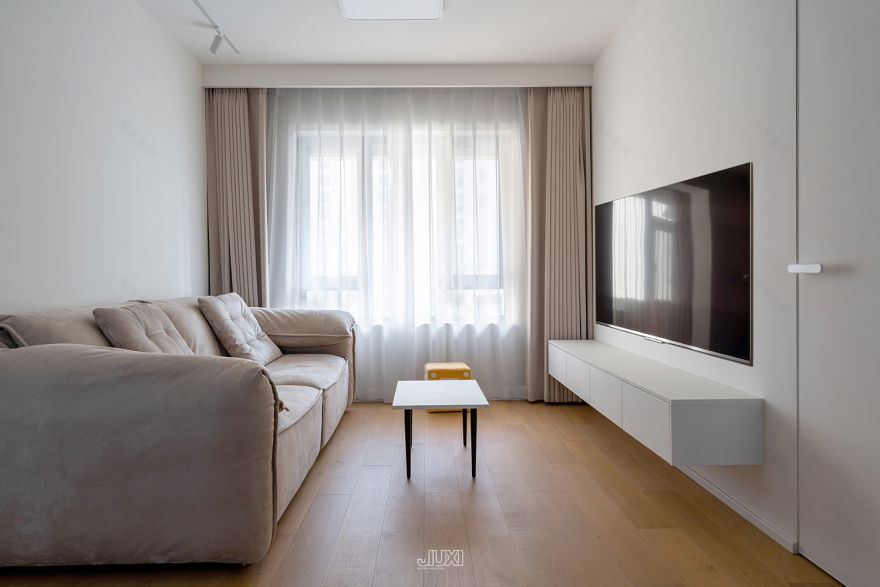 70㎡日杂风治愈小宅丨久栖设计-9