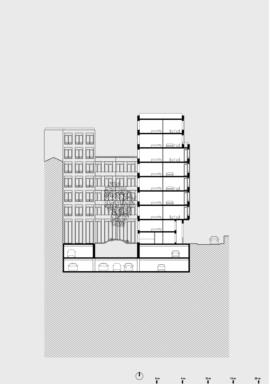 科利尼的 50 套公寓和办公室丨法国奥尔良丨MU Architects-18