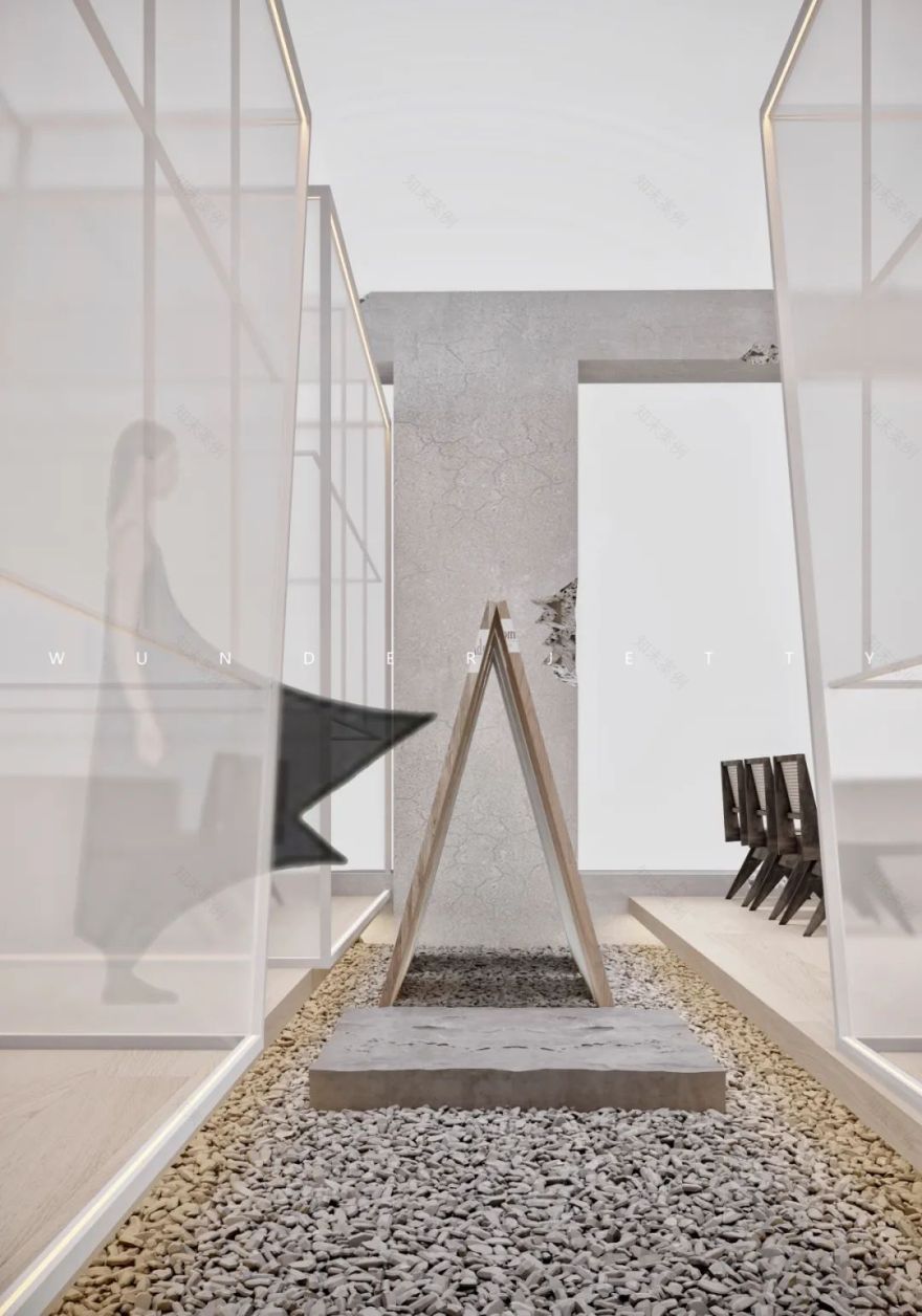 無界 · 室内设计中的自然表达与高级工艺美学丨WUJE(無界)设计-19