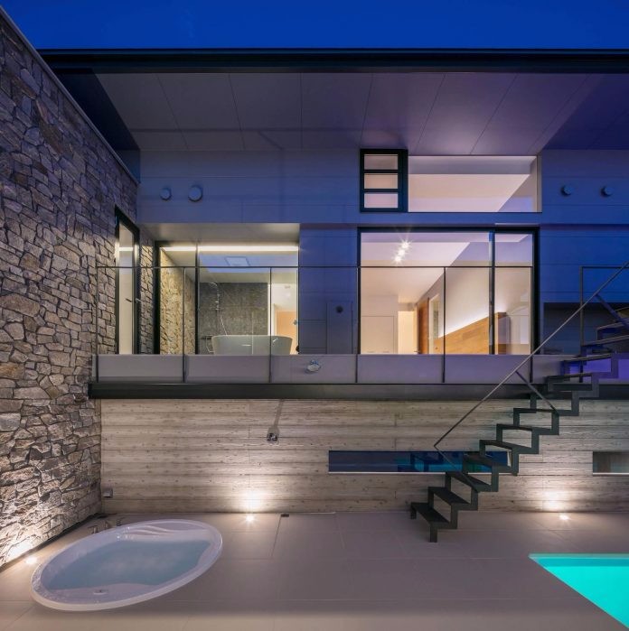 日本Ichiro Tanaka：隐藏在别墅内的游泳池-8