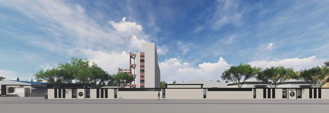 广州番禺药厂门面景观改造丨中国广州-7