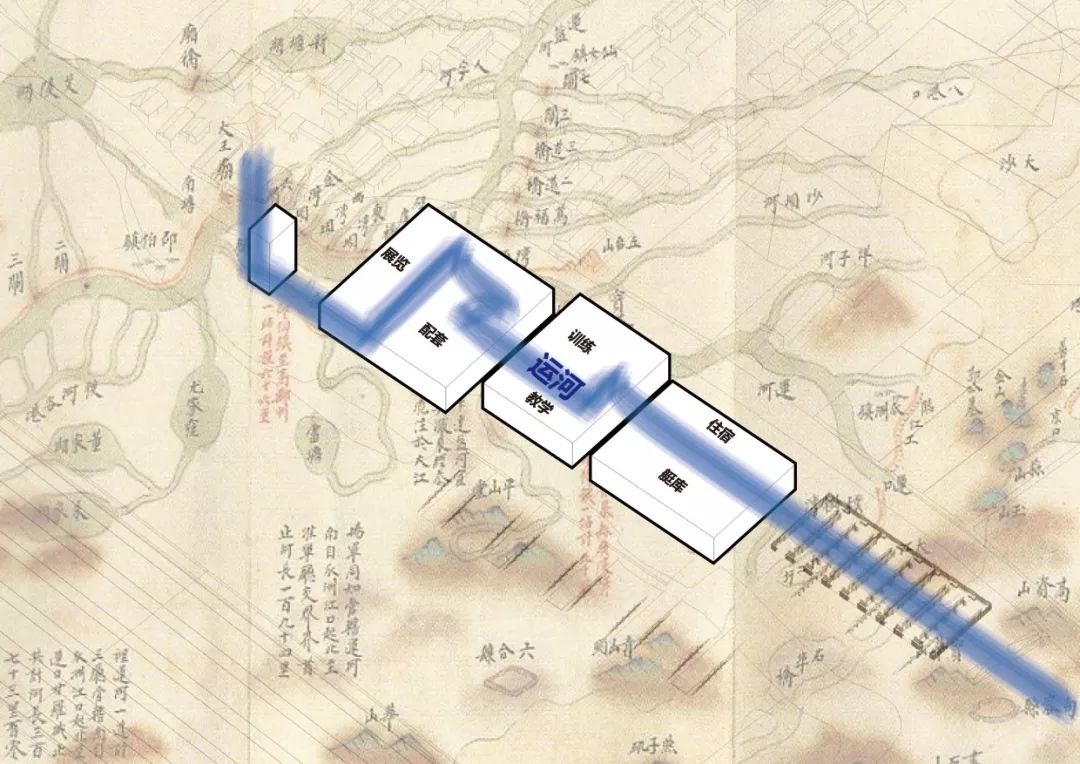 扬州深潜大运河中心——室内设计融入运河文化-38