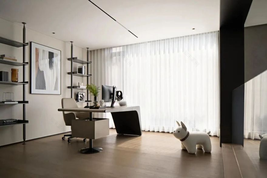 720㎡现代雅奢别墅,优雅从不需张扬-84