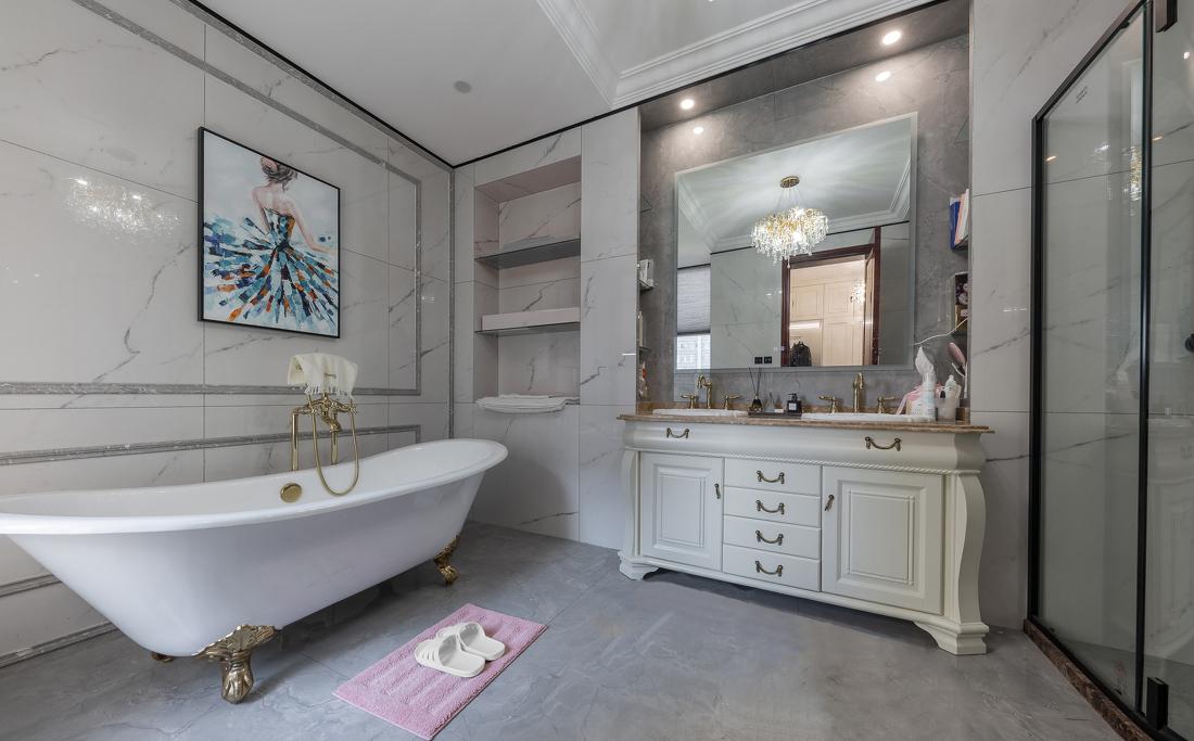 精装房改造,美式新古典邂逅浪漫优雅-30