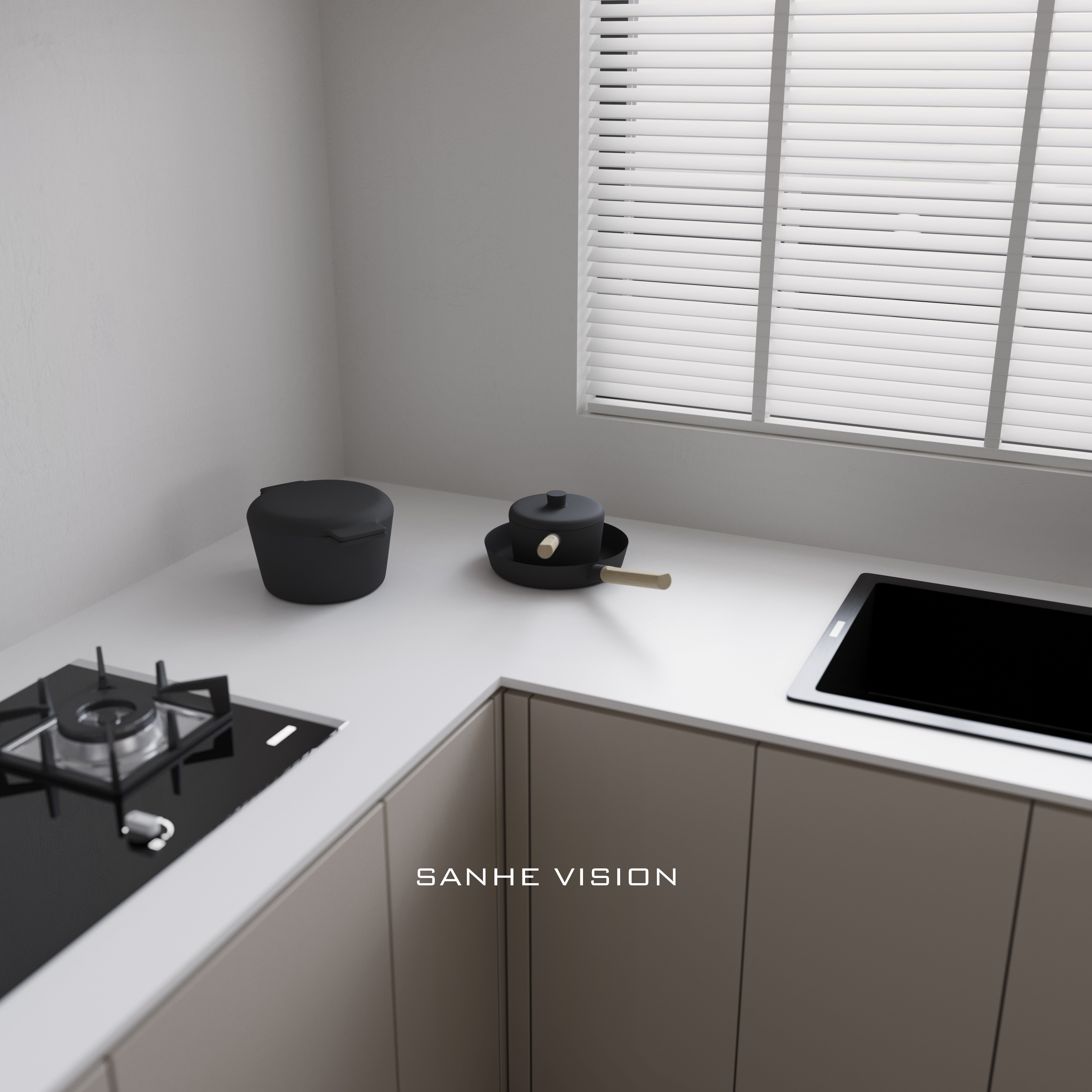 现代风格家居设计，3DMAX2020 与 CR6.2 的完美结合-14