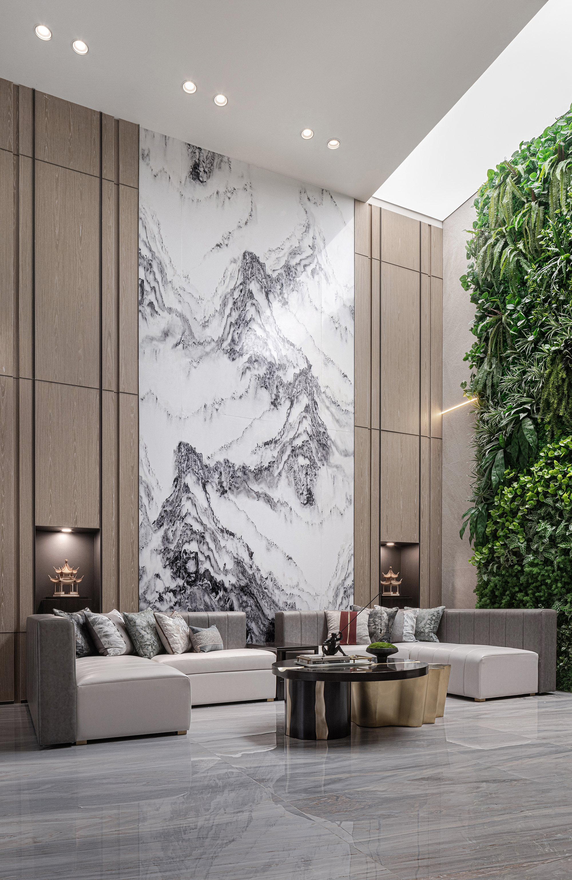 济南雍泉府下叠样板间 | 素雅新中式,融入自然之美-8