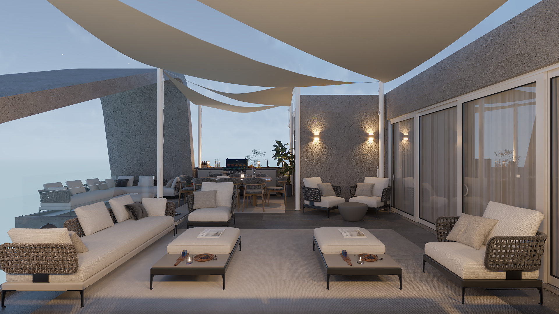 Terrace Design at Fouka Bay, North coast-3