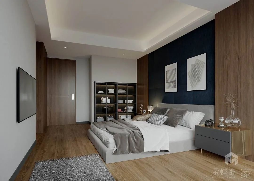 月亮湾现代风别墅丨金螳螂家三明店-15