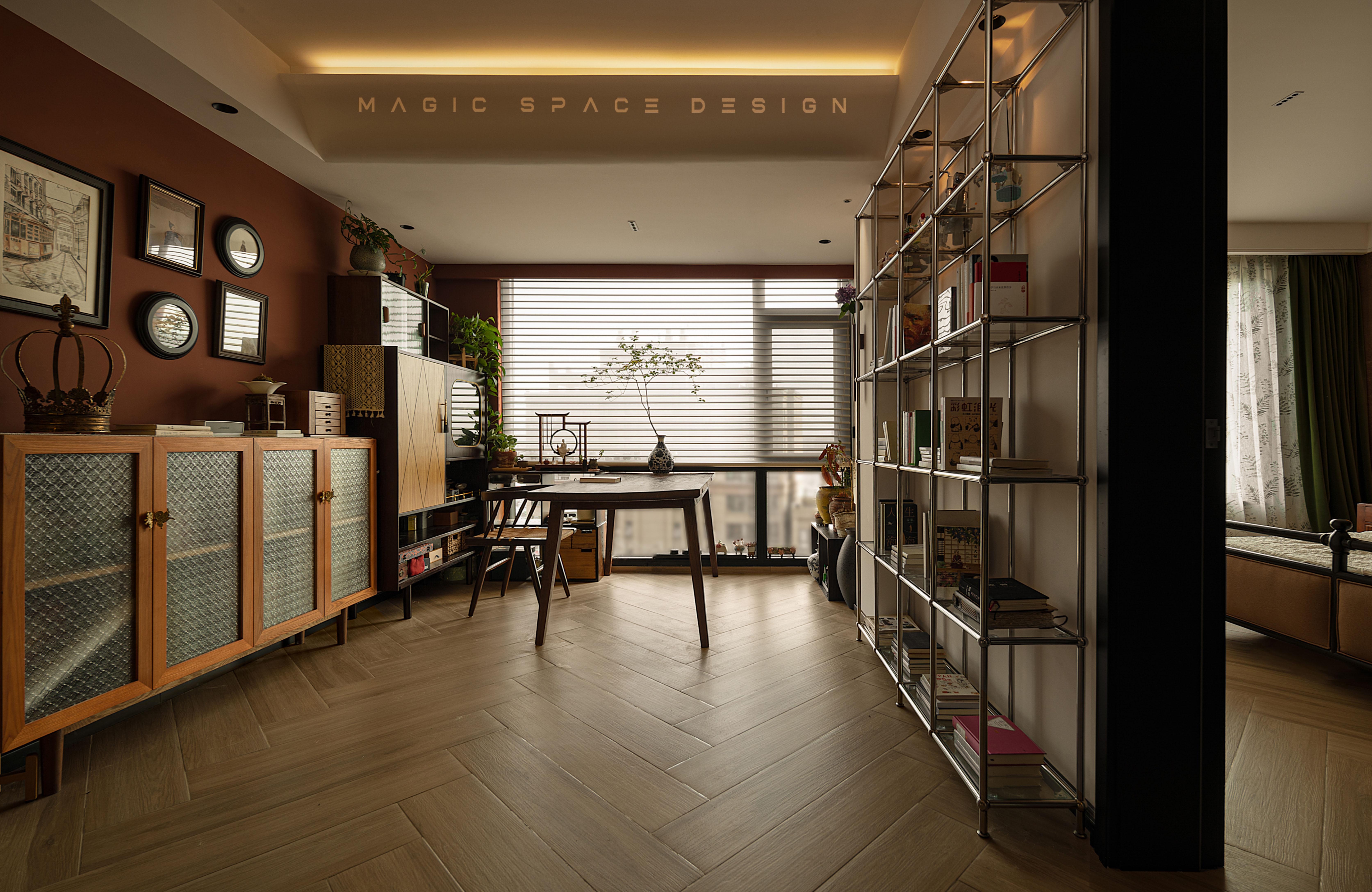 花窗玻璃的现代诗意 · 79㎡百川一居室设计丨百川设计-21