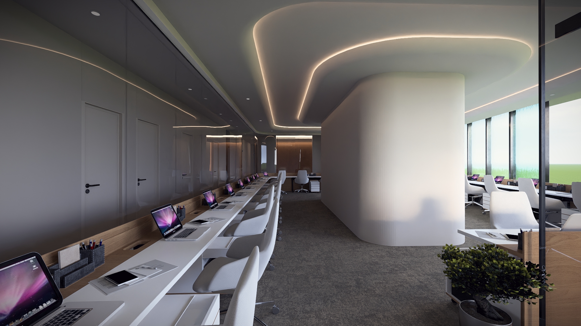 迪拜硅绿洲企业办公室改造丨阿联酋迪拜丨Mehdi Chohan-1