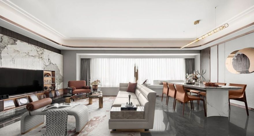 中骏雍景湾软装设计丨中国韶关丨LANSON蓝森设计-6