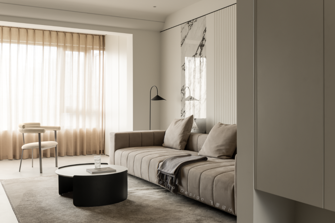 《四季》150㎡极简风大平层设计丨中国合肥丨飞墨设计组-30