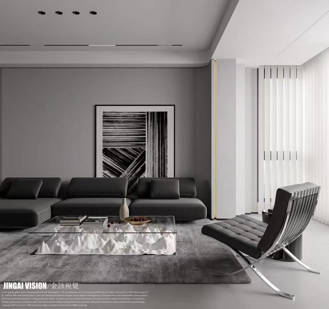金该视觉 ｜现代黑白灰-5