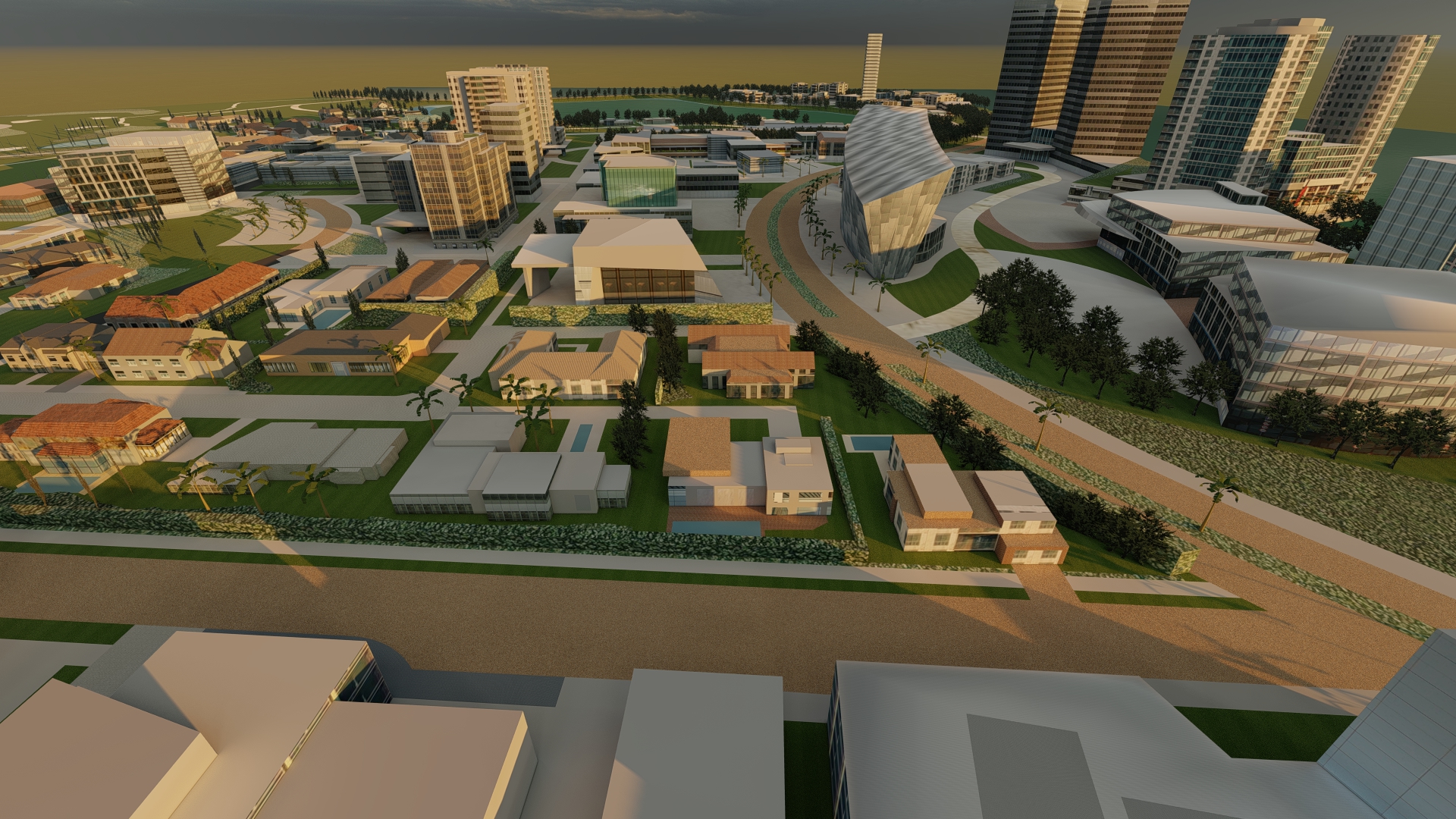 City 3D model-6