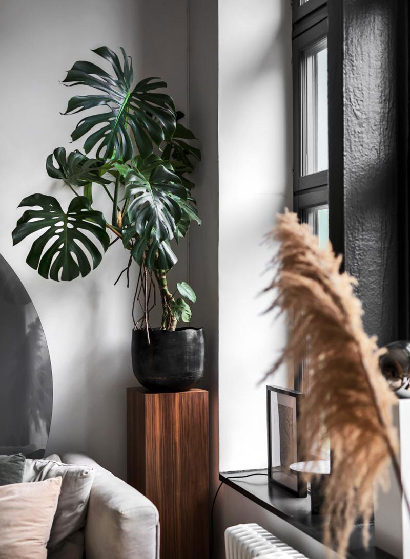 斯德哥尔摩 40 平米时尚阁楼，干花装点温馨空间-15