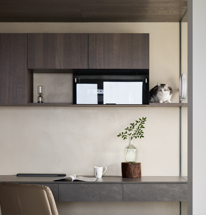 现代极简平层 · 西安语文老师的舒适之家丨中国西安-18