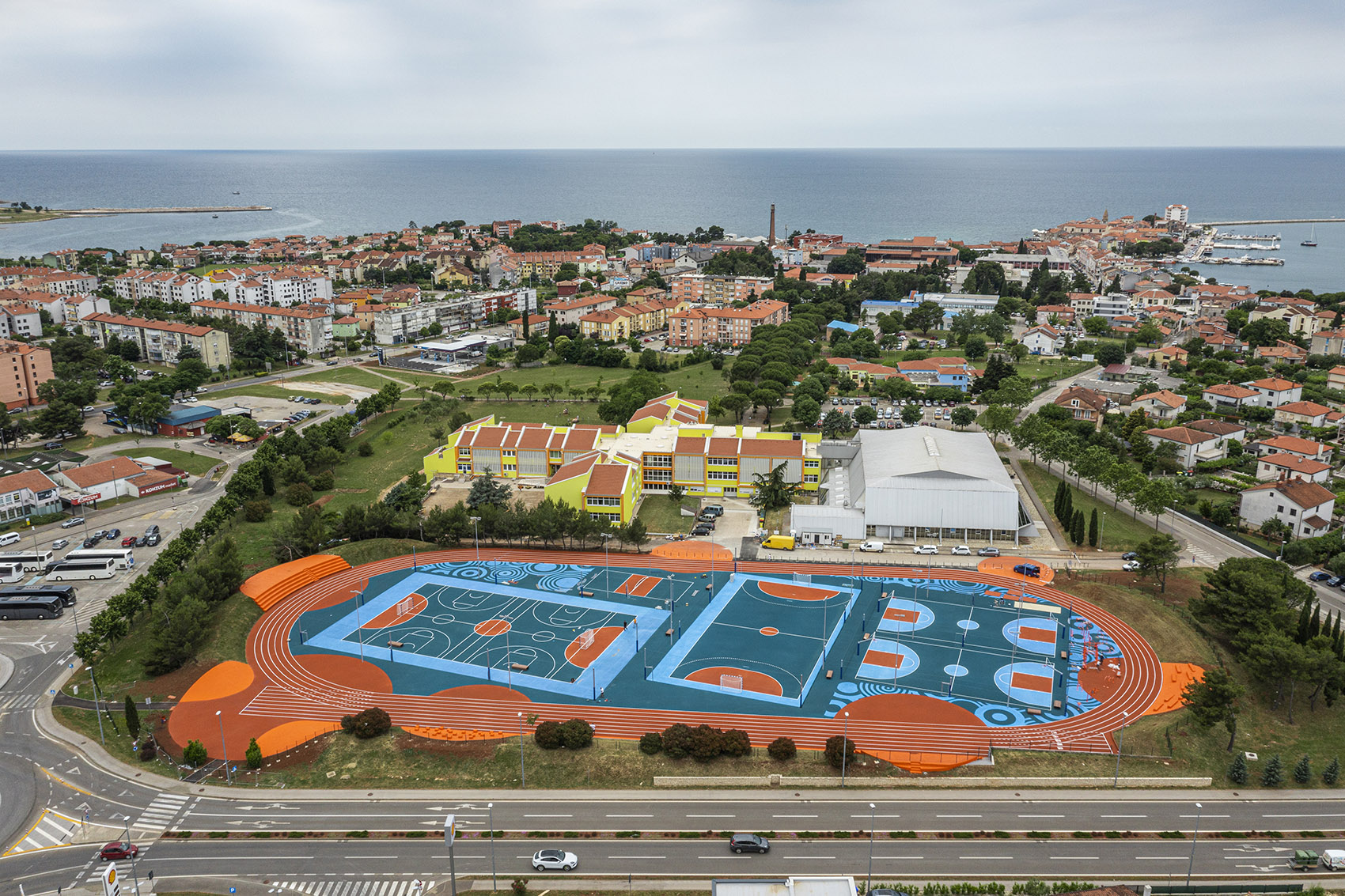 克罗地亚 Marija i Lina 小学运动场丨Nenad Marić-10