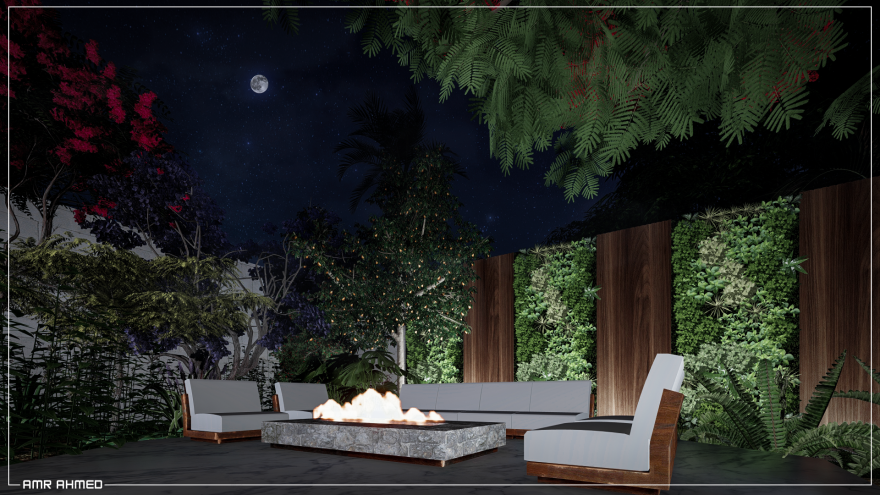 后院景观美化-14