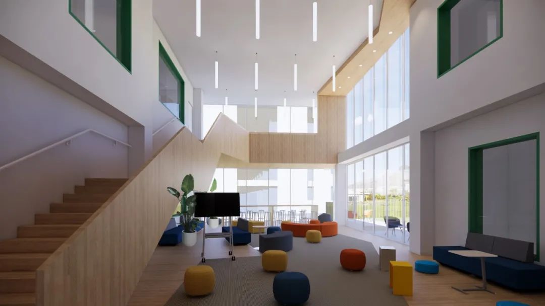 垂直校园 | 金华米德尔顿荣光校区设计展现未来教育空间-54