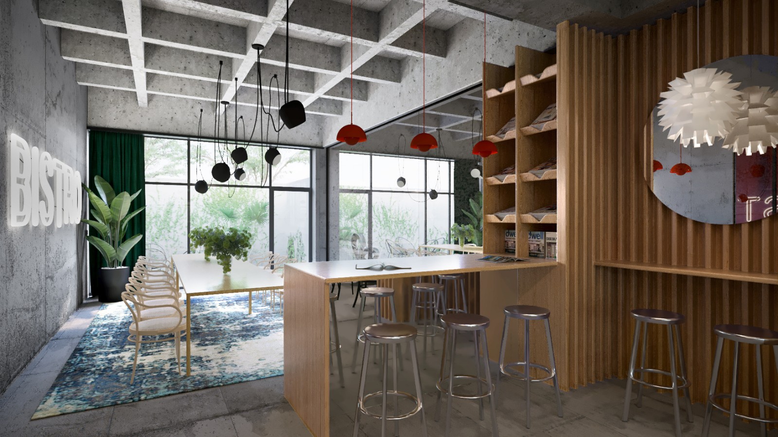 国外时尚学生宿舍公区  Bogdan Ciocodeica-9