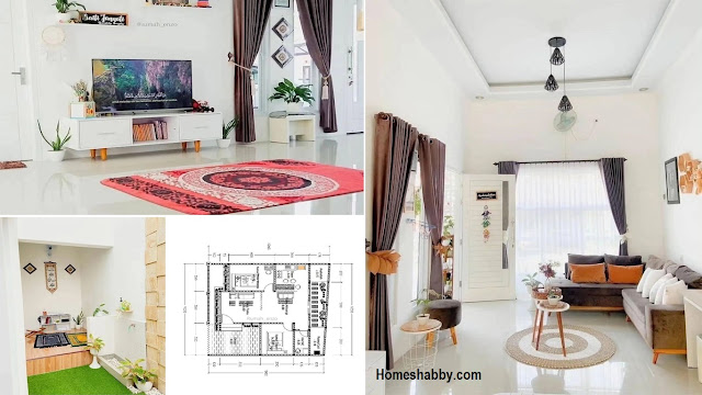 70㎡住宅设计（含半开放式清真寺）-1