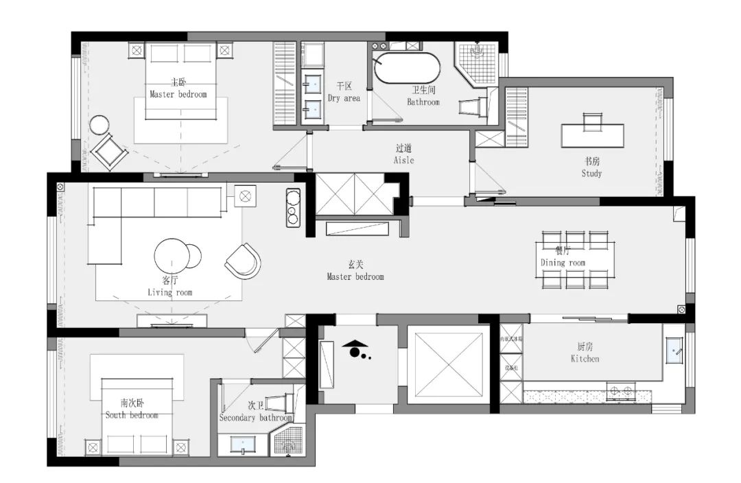 光影·而居丨中国徐州丨上海阅界空间设计-11