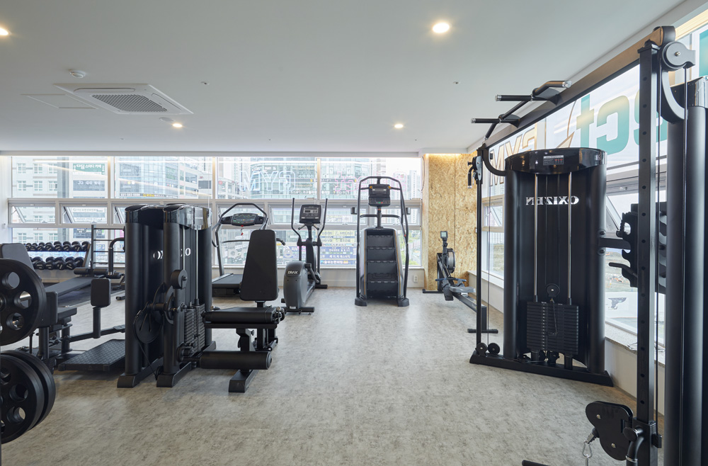 简约 38 平南杨州健身房设计-5
