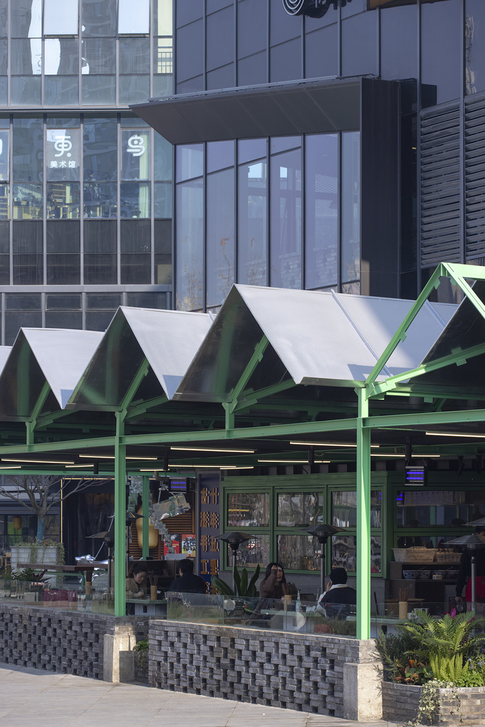 街边的绿色伞棚 · 五里关麓坊店 · 凡筑ArchFAN丨中国成都丨凡筑ArchFAN（成都凡筑建筑设计事务所有限公司）-63